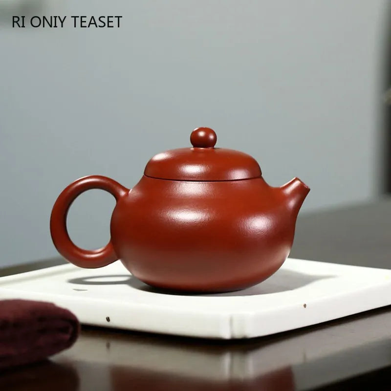170ml Authentic Chinese Yixing Purple Clay Teapots Famous Artists Handmade Dahongpao Mud Tea Pot Kettle Zisha Tea Set Teaware