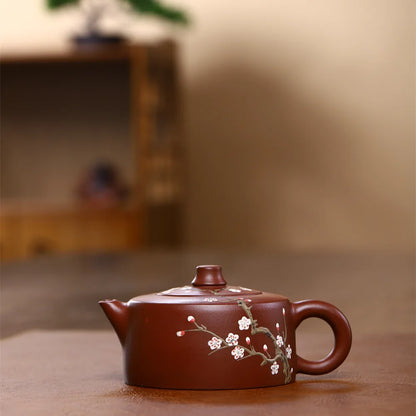 170ml Authentic Yixing Purple Clay Teapot Master Handmade Kettle Custom Beauty Tea Infuser Chinese Zisha Tea Accessories