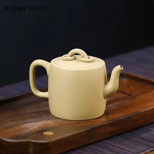 170ml Authentic Yixing Raw Ore Purple Clay Teapots Famous Artists Handmade Tea Pot Beauty Kettle Chinese Zisha Tea Set Teaware