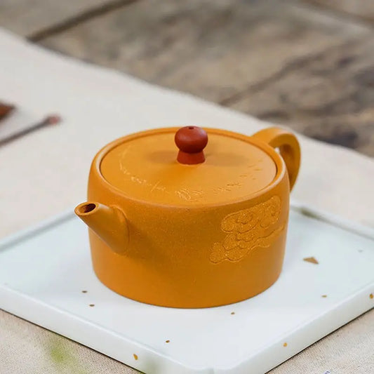 170ml Chinese Handmade Yixing Purple Clay Teapot  Small Capacity Tea Pot Kettle Puer Tea Set Kung Fu Zisha Teaware