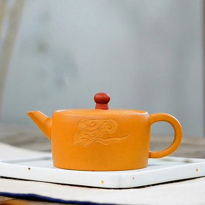 170ml Chinese Handmade Yixing Purple Clay Teapot  Small Capacity Tea Pot Kettle Puer Tea Set Kung Fu Zisha Teaware