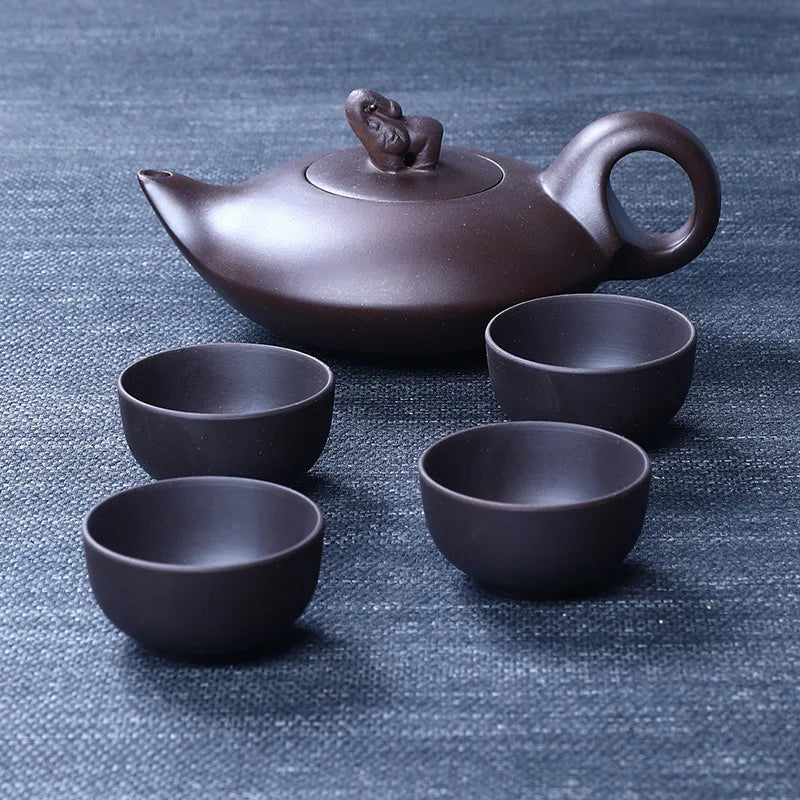 170ml Chinese Yixing Handmade Pot Kung-fu Teaware Purple Clay Drinkware Dahongpao Beauty Tea Pot