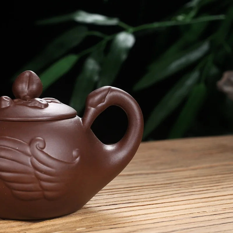 170ml Chinese Yixing Handmade Tea Pot Purple Clay Teapot Beauty Kettle Home Dahongpao Customized Teaware Tea Ceremony Tea Set