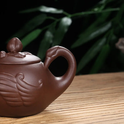 170ml Chinese Yixing Handmade Tea Pot Purple Clay Teapot Beauty Kettle Home Dahongpao Customized Teaware Tea Ceremony Tea Set
