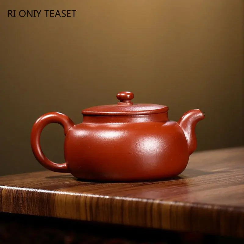 170ml Chinese Yixing Purple Clay Teapot Master Handmade Tea Pot Raw Ore Dahongpao Mud Beauty Kettle Authentic Zisha Tea Set