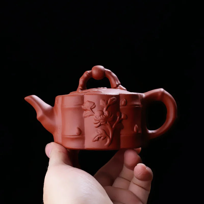 170ml Chinese Yixing Purple Clay Teapots Classic Tea Pot 188 Ball Hole Filter Kettle Master Handmade Zisha Teaware