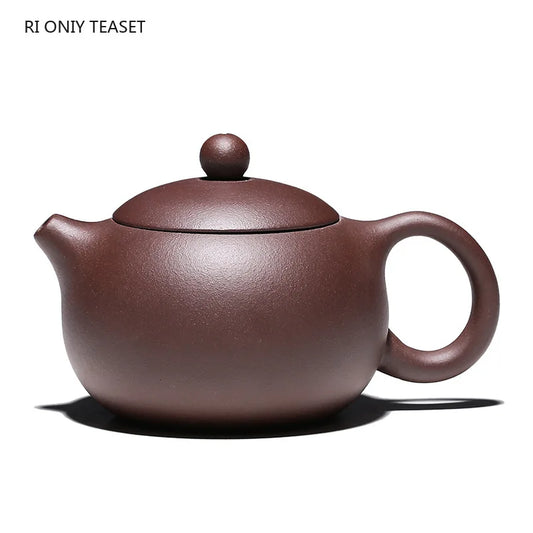 170ml Chinese Yixing Purple Clay Teapots Classic Xishi Tea Pot 188 Ball Hole Filter Kettle Master Handmade Zisha Teaware Gifts