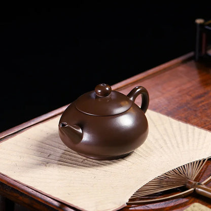 170ml Chinese Yixing Purple Clay Teapots Raw Ore Dahongpao Home Tea Pot Tea Ceremony Accessories Household Zisha Teaware