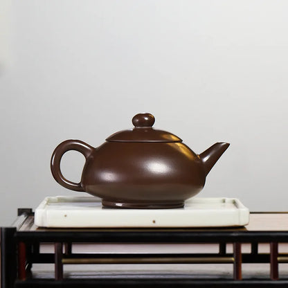 170ml Chinese Yixing Purple Clay Teapots Raw Ore Dahongpao Home Tea Pot Tea Ceremony Accessories Household Zisha Teaware