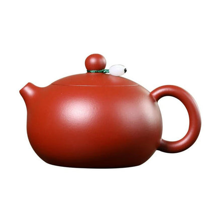 170ml Chinese Yixing Raw Ore Purple Clay Teapots Famous Handmade Xishi Tea Pot Dahongpao Beauty Kettle Zisha Tea Set Teaware