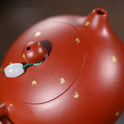 170ml Chinese Yixing Raw Ore Purple Clay Teapots Famous Handmade Xishi Tea Pot Dahongpao Beauty Kettle Zisha Tea Set Teaware