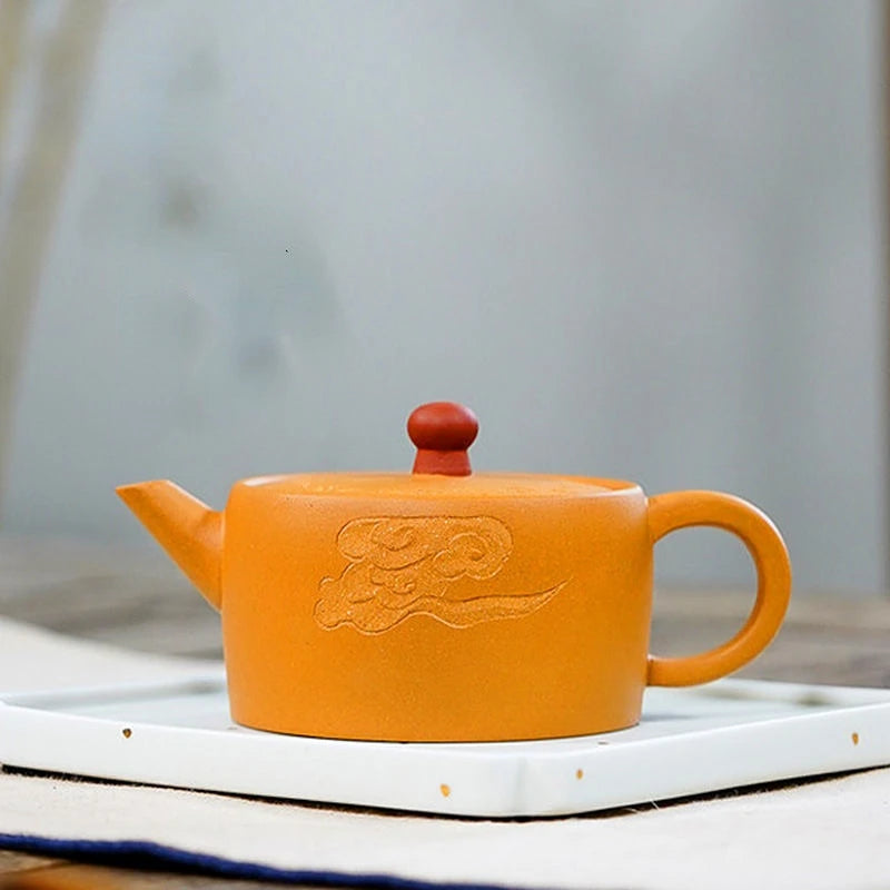 170ml Handmade Yixing Purple Clay Teapot Chinese Small Capacity Tea Pot Kettle Puer Tea Set Kung Fu Zisha Teaware