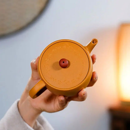 170ml Handmade Yixing Purple Clay Teapot Chinese Small Capacity Tea Pot Kettle Puer Tea Set Kung Fu Zisha Teaware
