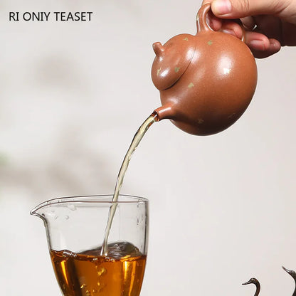 170ml High-end Chinese Yixing Purple Clay Teapots Beauty Kettle Famous Handmade Tea Pot Raw Ore Zisha Tea Set Teaware Collection