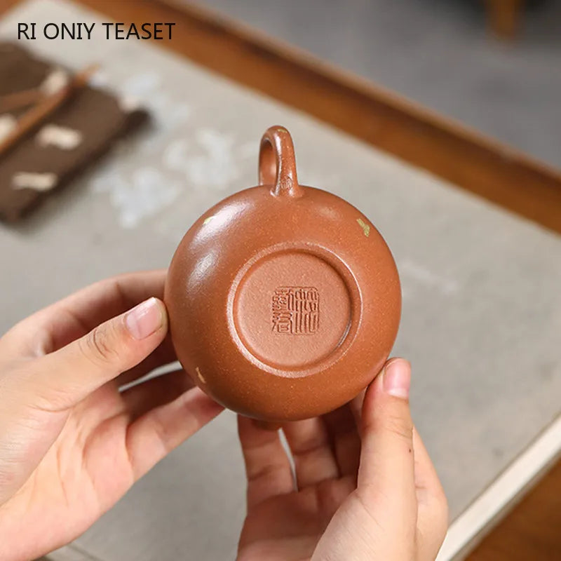 170ml High-end Chinese Yixing Purple Clay Teapots Beauty Kettle Famous Handmade Tea Pot Raw Ore Zisha Tea Set Teaware Collection
