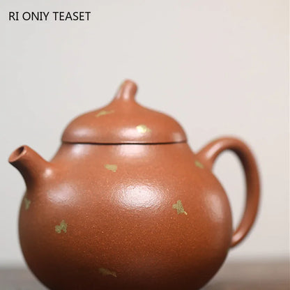 170ml High-end Chinese Yixing Purple Clay Teapots Beauty Kettle Famous Handmade Tea Pot Raw Ore Zisha Tea Set Teaware Collection