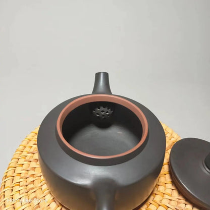 170ml Jianshui Pure Handmade Zhou Pan filling Tea Pot(Not Yixing Zisha) Kung Fu Tea Set Drinkware Tea Ceremony