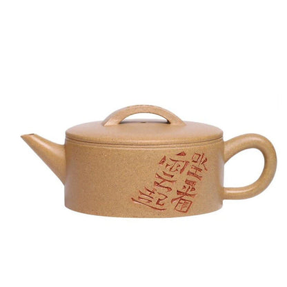 170ml Yixing High-end Purple Clay Teapots Handmade Large Caliber Tea Pot Raw Ore Section Mud Kettle Chinese Famous Zisha Tea Set
