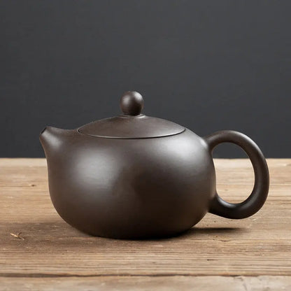 170ml Yixing Purple Clay Xishi Teapot Zhu Mud Ball Hole Filter Beauty Kettle Chinese Zisha Tea Infuser Household Tea Accessories