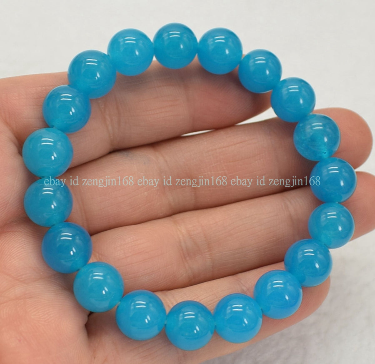 6/8/10/12/14Mm Natural Mixed Multicolor Jade Round Gemstone Beads Bracelet 7.5"