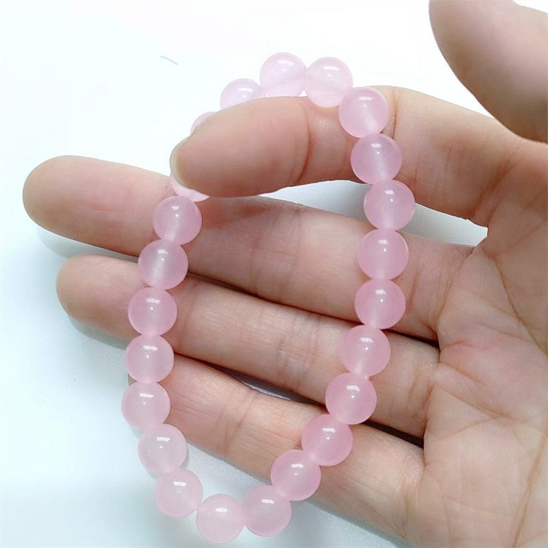 6/8/10/12/14Mm Natural Mixed Multicolor Jade Round Gemstone Beads Bracelet 7.5"