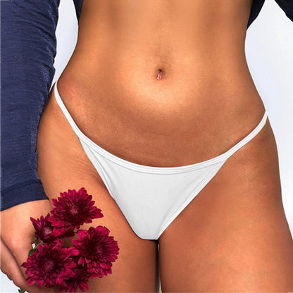 Babydoll G-String Women Thong T-Back Panties High Cut Floral Lingeries Sleepwear