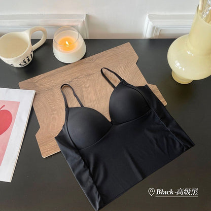 Women Padded Crop Top Bustier Bralette Camisole Tank Top Sexy Yoga Sports Vest