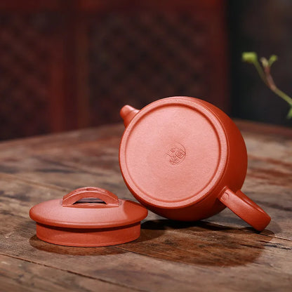 175cc Yixing Zi Sha pot  Genuine Clear Cement Sand Teapot Dahongpao Tea Healthy Tea-pot Famous Handmade Teaware