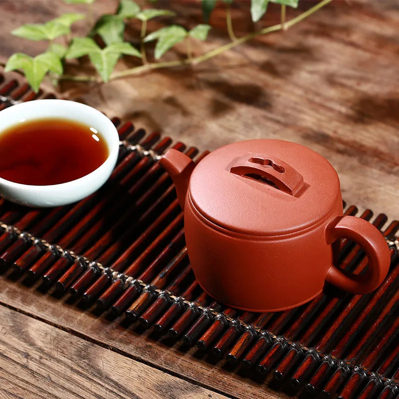 175cc Yixing Zi Sha pot  Genuine Clear Cement Sand Teapot Dahongpao Tea Healthy Tea-pot Famous Handmade Teaware