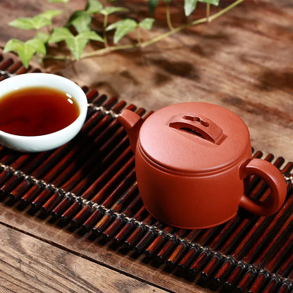 175cc Yixing Zi Sha pot  Genuine Clear Cement Sand Teapot Dahongpao Tea Healthy Tea-pot Famous Handmade Teaware