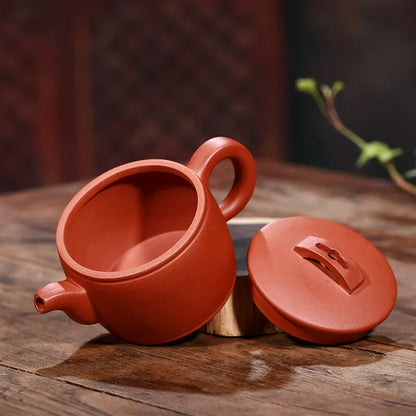 175cc Yixing Zi Sha pot  Genuine Clear Cement Sand Teapot Dahongpao Tea Healthy Tea-pot Famous Handmade Teaware