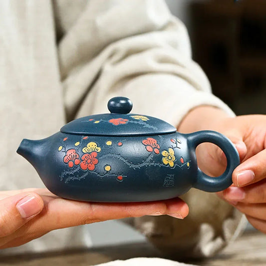 175ml Yixing Tea Pot Purple Clay Teapot Raw Ore Handmade Tea Set Authentic Tie Guanyin Puer