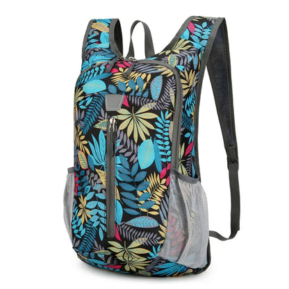 17L Ultralight Foldable Backpack Mountaineering Climbing Cycling Travel Knapsack Hiking Daypack Outdoor Camping Shoulders Bag