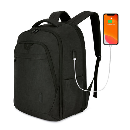 18.5’’ Large Backpacks for Women College Shool bag BAGSMART Notebook Travel Laptop Backpack with USB Charging Port Computer Bag