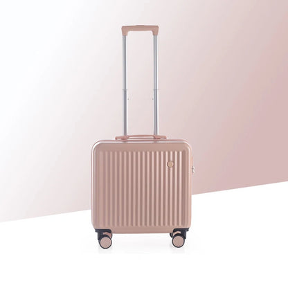 18 Inch Trolley Case Travel Suitcase Boarding Case Mini Password Box Suitcase Portable Universal Wheel Rolling Luggage Bag