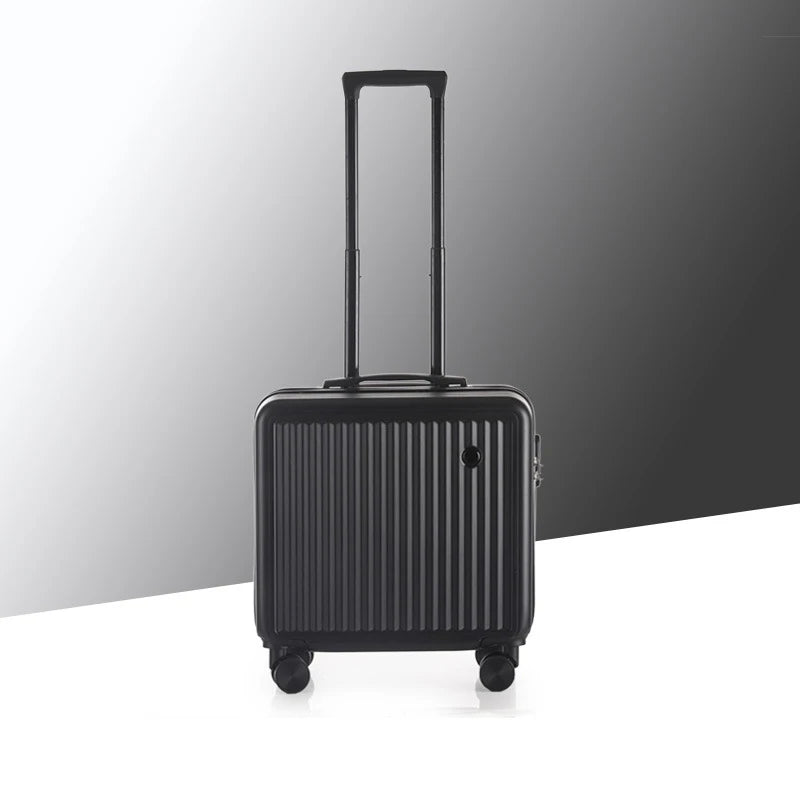 18 Inch Trolley Case Travel Suitcase Boarding Case Mini Password Box Suitcase Portable Universal Wheel Rolling Luggage Bag