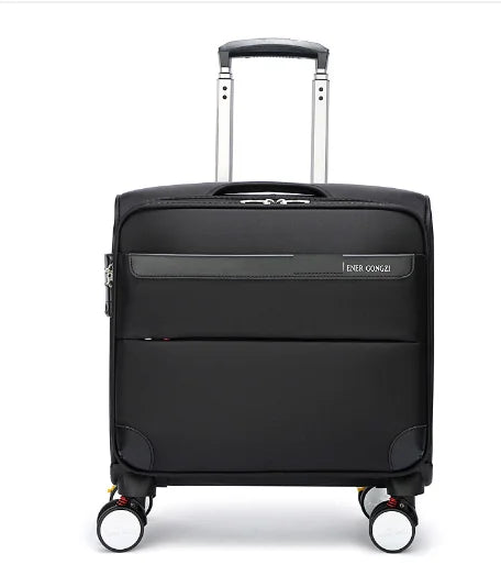 18 Inch Women Under Seat Spinner Suitcase Travel Rolling luggage bag Carry-On Luggage Suitcase Bag Women 18" Travel Trolley Bag