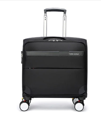 18 Inch Women Under Seat Spinner Suitcase Travel Rolling luggage bag Carry-On Luggage Suitcase Bag Women 18" Travel Trolley Bag