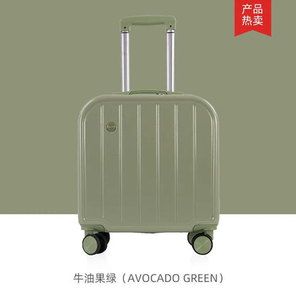 18 inch cabin suitcase, cute small lightweight suitcase fo girls and children, 20 inch trolley suitcase, mother and son suitcase