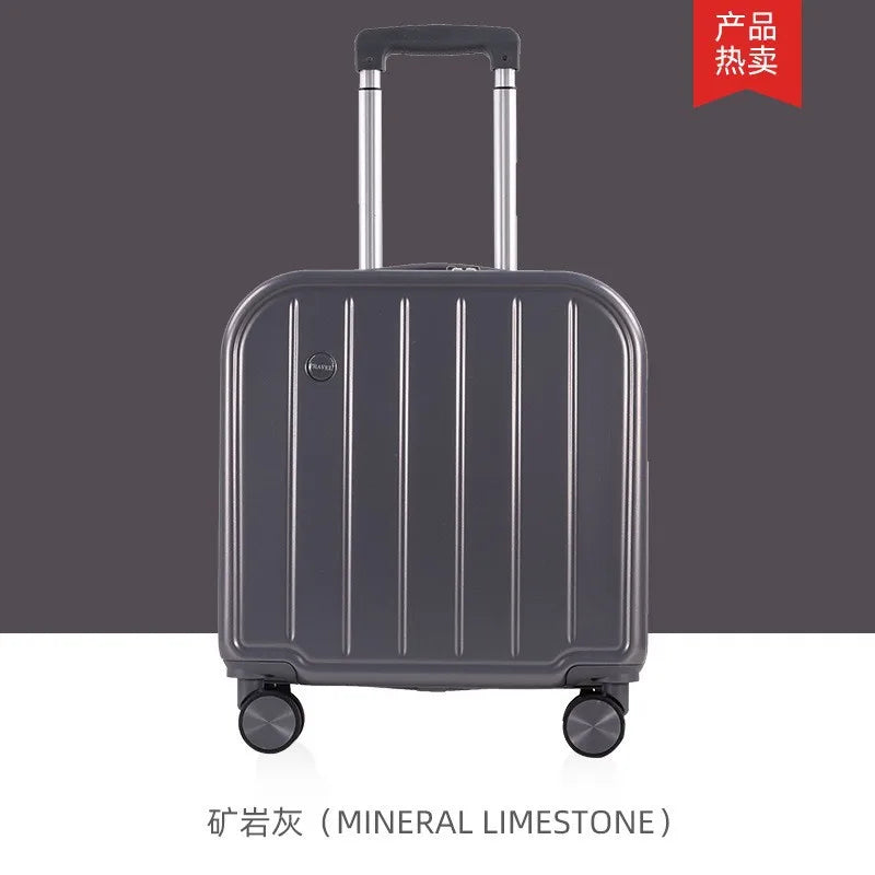 18 inch cabin suitcase, cute small lightweight suitcase fo girls and children, 20 inch trolley suitcase, mother and son suitcase