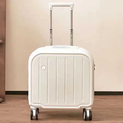18 inch cabin suitcase, cute small lightweight suitcase fo girls and children, 20 inch trolley suitcase, mother and son suitcase