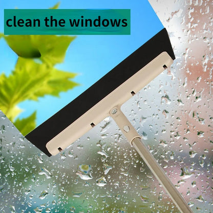 180° Magic Broom Floor Brush Scrub Brush with Adjustable Long Handle Scrubber With Stiff Bristles for Tile Cleaning