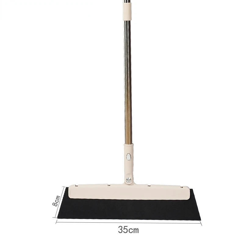 180° Magic Broom Floor Brush Scrub Brush with Adjustable Long Handle Scrubber With Stiff Bristles for Tile Cleaning