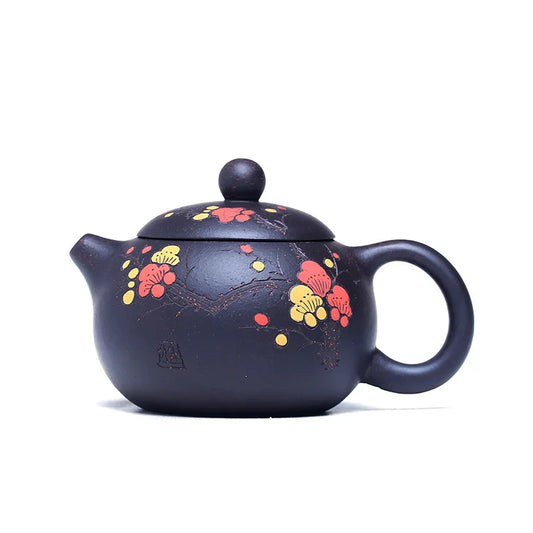 180CC Real Handmade Boutique purple Kettle Yixing Purple Clay Teapot Puer Tea Set Kung Fu shixi Zisha Teaware Tea Pot