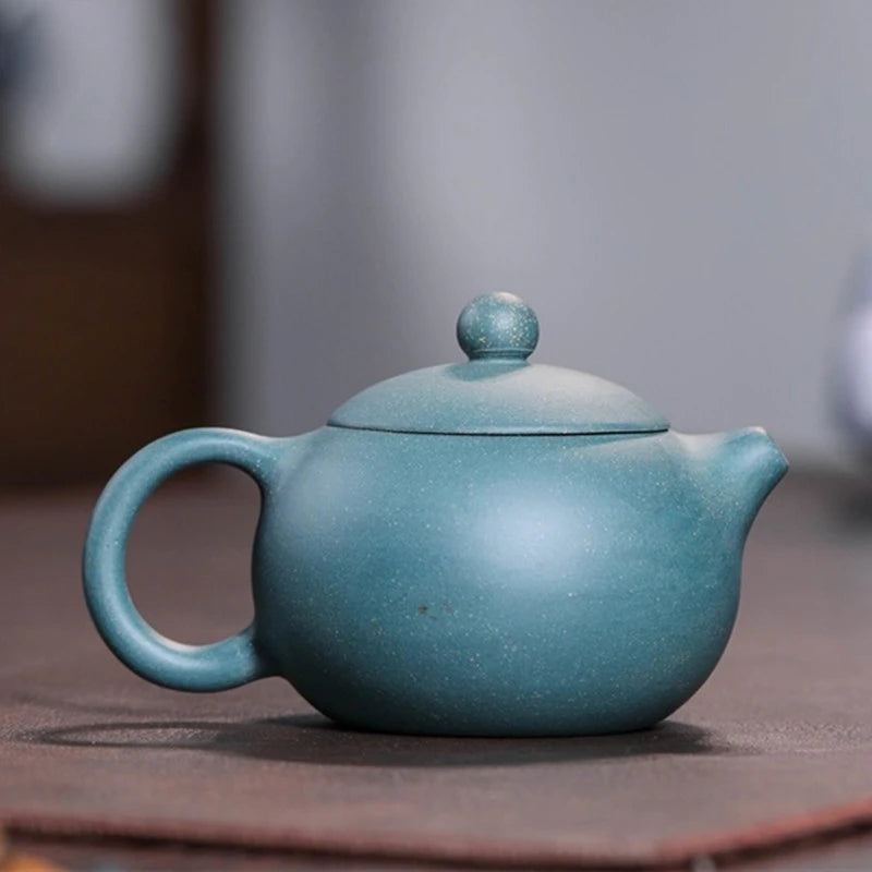 180ML Authentic Yixing Purple Clay Teapot Tradition Xishi Tea Pot Handmade Ball Hole Filter Tea Infuser Home Customized Teaware