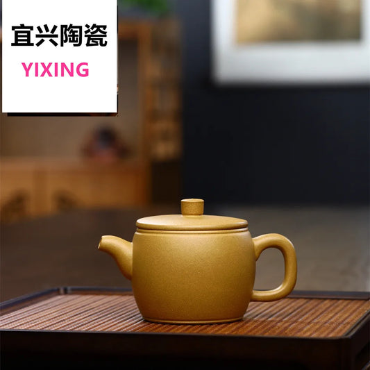 180cc Authentic Yixing Teapot Chinese Healthy Purple Clay Pot Original ore handmade Zisha customization Tea Set Kettle