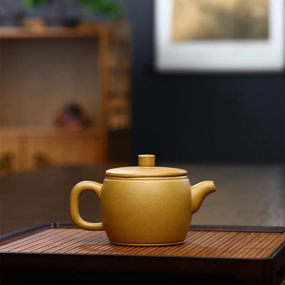 180cc Authentic Yixing Teapot Chinese Healthy Purple Clay Pot Original ore handmade Zisha customization Tea Set Kettle