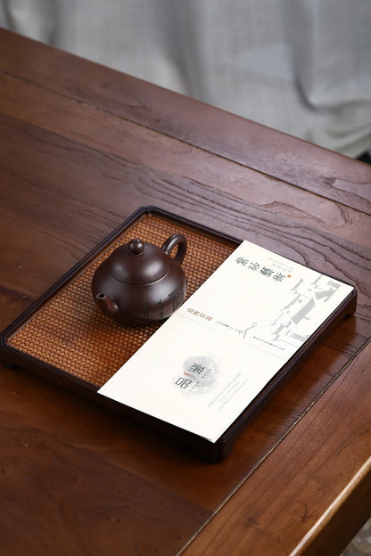 180cc Classic Yixing Purple Clay Tea Pot Zhu Mud 7 Hole Filter Beauty Kettle Handmade Custom Teapot Chinese Zisha Tea Infuser