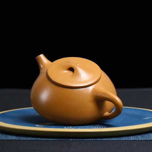 180cc Classic Yixing Purple Clay Teapot Handmade Section Mud Xishi Pot Zisha Filter Beauty Kettle Chinese Tea Set Accessories