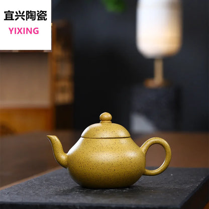 180cc Handmade Beauty Kettle Chinese Tea Ceremony Yixing Classic Tea Pots Purple Clay Teapot Home Teaware Customized Gifts